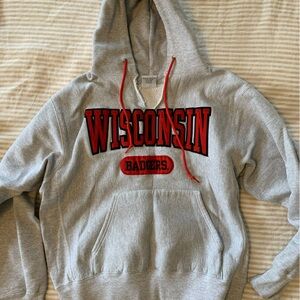 Wisconsin Badgers sweatshirt/hoodie, unisex